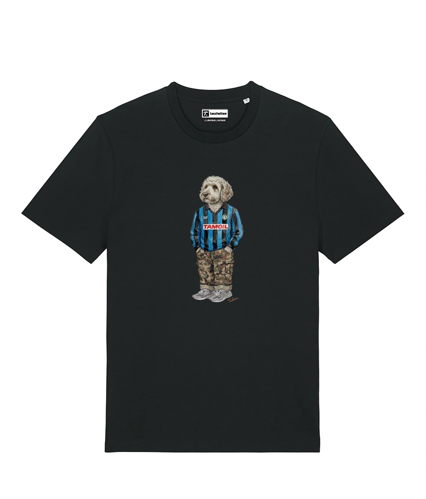 IL LAGOTTO CALCIATORE T-shirt - Nero - Orobico