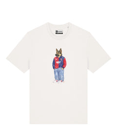 IL PASTORE CALCIATORE TEDESCO T-shirt - Off White - Casteddu
