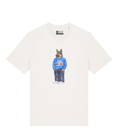 IL PASTORE CALCIATORE TEDESCO T-shirt - Off White - Doriano