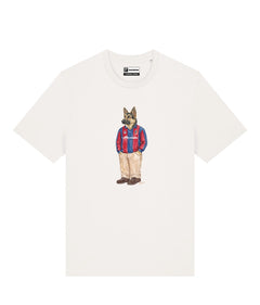 IL PASTORE CALCIATORE TEDESCO T-shirt - Off White - Felsineo