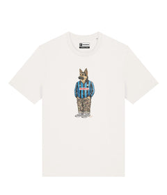 IL PASTORE CALCIATORE TEDESCO T-shirt - Off White - Orobico