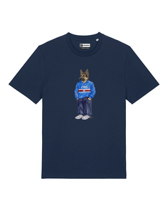 IL PASTORE CALCIATORE TEDESCO T-shirt - Blu Navy - Doriano
