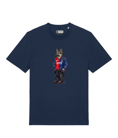IL PASTORE CALCIATORE TEDESCO T-shirt - Blu Navy - Grifo