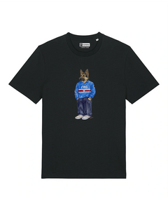 IL PASTORE CALCIATORE TEDESCO T-shirt - Nero - Doriano