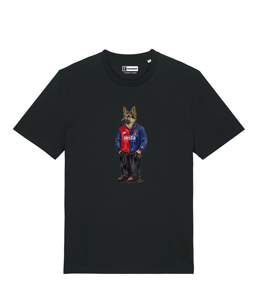 IL PASTORE CALCIATORE TEDESCO T-shirt - Nero - Grifo