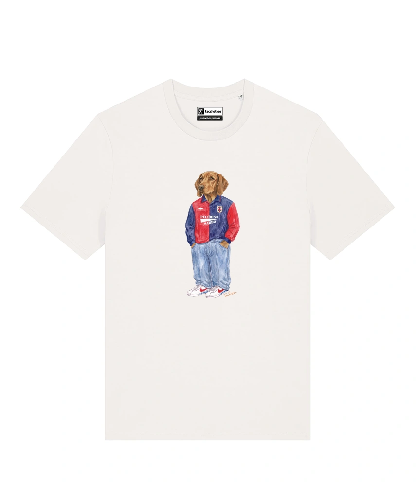 IL SEGUGIO CALCIATORE T-shirt - Off White - Casteddu