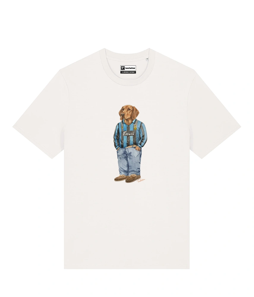 IL SEGUGIO CALCIATORE T-shirt - Off White - Nerazzurro