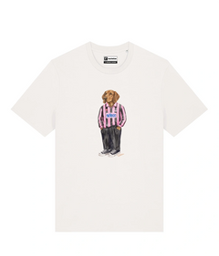IL SEGUGIO CALCIATORE T-shirt - Off White - Rosanero