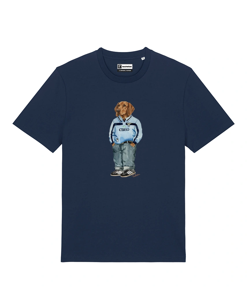 IL SEGUGIO CALCIATORE T-shirt - Blu Navy - Biancoceleste