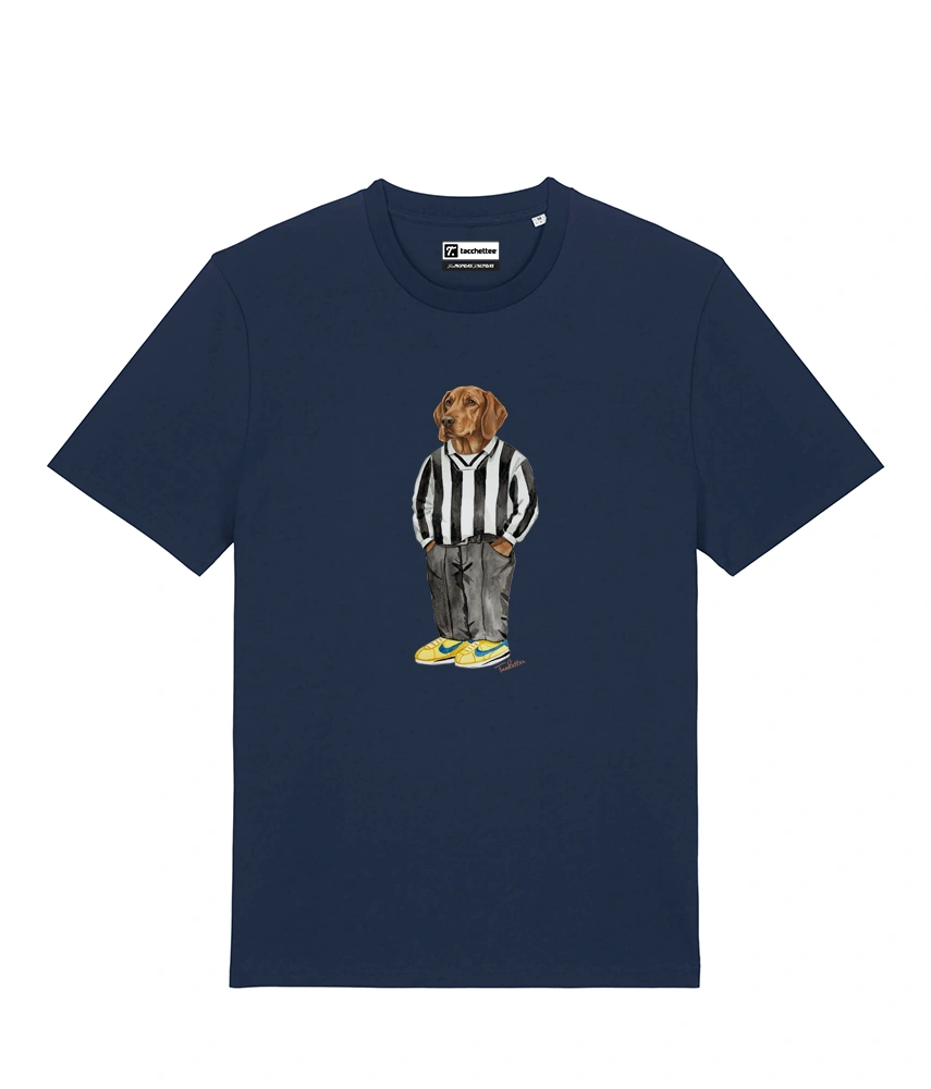 IL SEGUGIO CALCIATORE T-shirt - Blu Navy - Bianconero