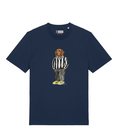 IL SEGUGIO CALCIATORE T-shirt - Blu Navy - Bianconero