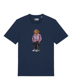IL SEGUGIO CALCIATORE T-shirt - Blu Navy - Rosanero