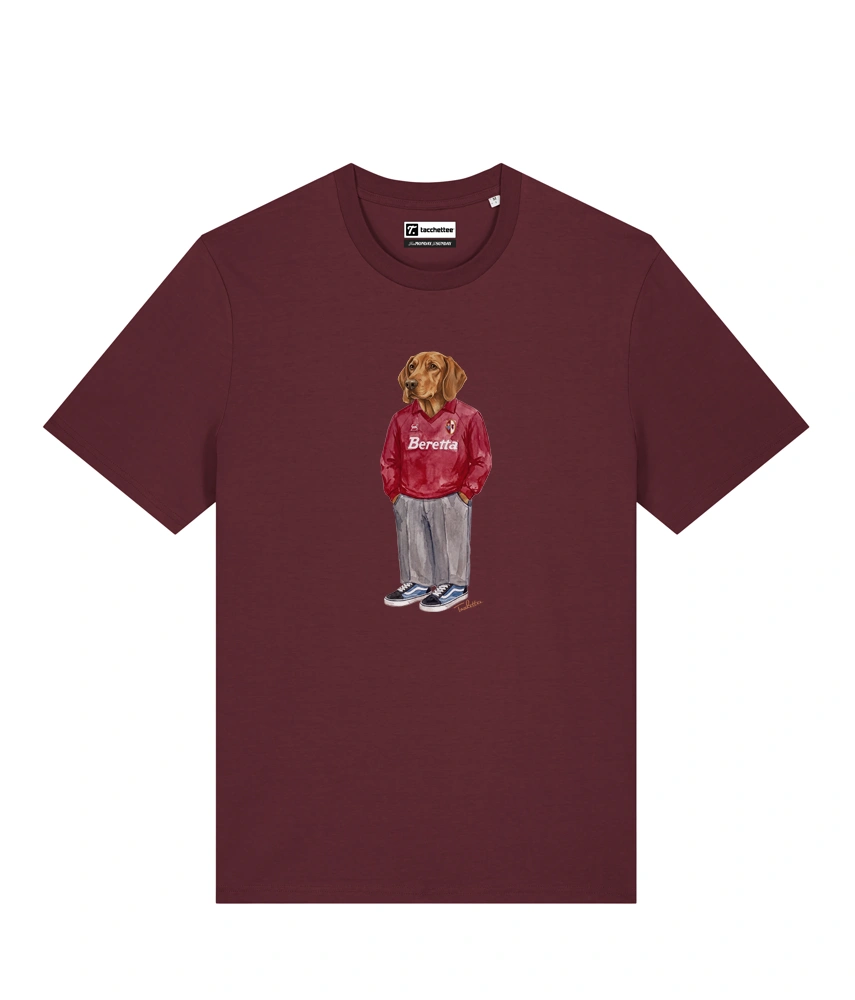 IL SEGUGIO CALCIATORE T-shirt - Borgogna - Granata