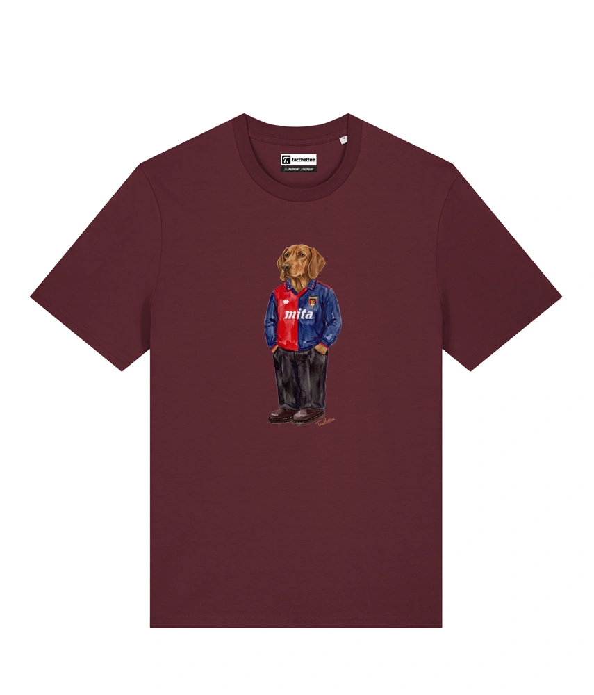 IL SEGUGIO CALCIATORE T-shirt - Borgogna - Grifo