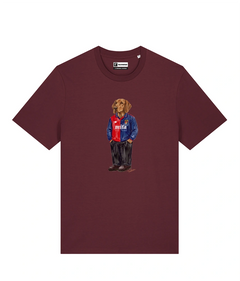 IL SEGUGIO CALCIATORE T-shirt - Borgogna - Grifo