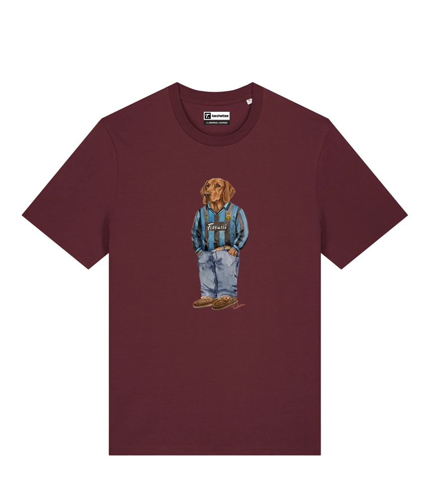 IL SEGUGIO CALCIATORE T-shirt - Borgogna - Nerazzurro