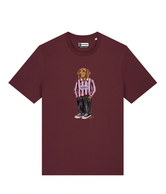 IL SEGUGIO CALCIATORE T-shirt - Borgogna - Rosanero