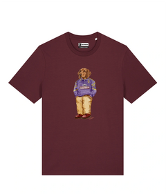 IL SEGUGIO CALCIATORE T-shirt - Borgogna - Viola