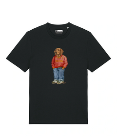 IL SEGUGIO CALCIATORE T-shirt - Nero - Giallorosso