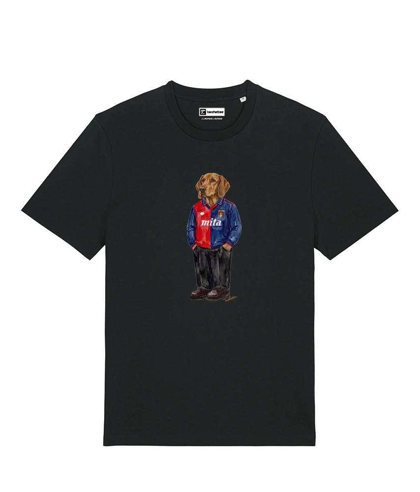 IL SEGUGIO CALCIATORE T-shirt - Nero - Grifo