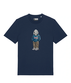 IL SETTER CALCIATORE T-shirt - Blu Navy - Orobico