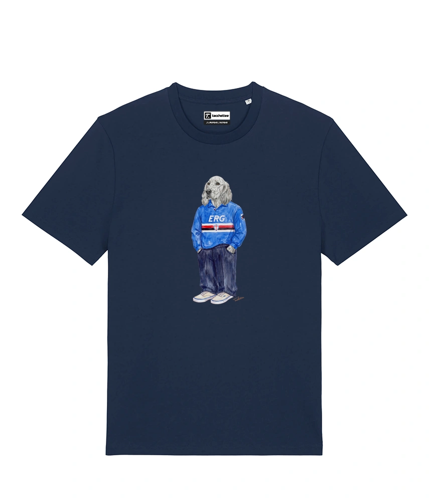 IL SETTER CALCIATORE T-shirt - Blu Navy - Doriano
