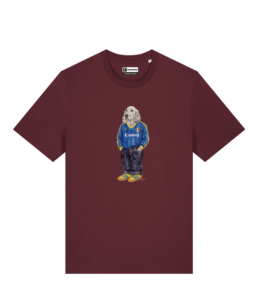 IL SETTER CALCIATORE T-shirt - Borgogna - Buteo