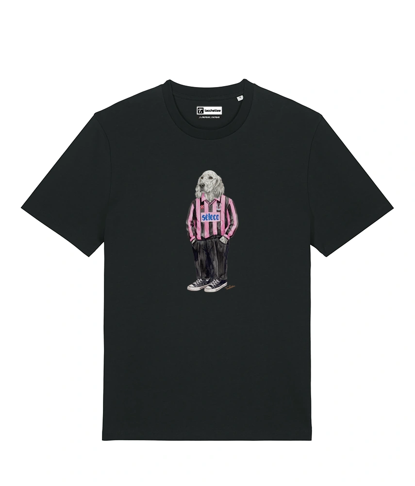 IL SETTER CALCIATORE T-shirt - Nero - Rosanero