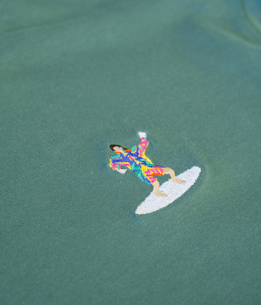 IL SURFER T-shirt ricamata