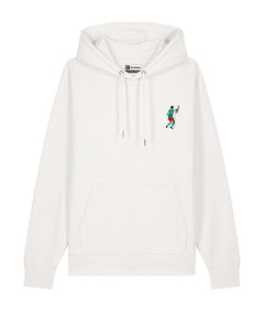 IL VECCHIO LEONE Felpa cappuccio - Off White