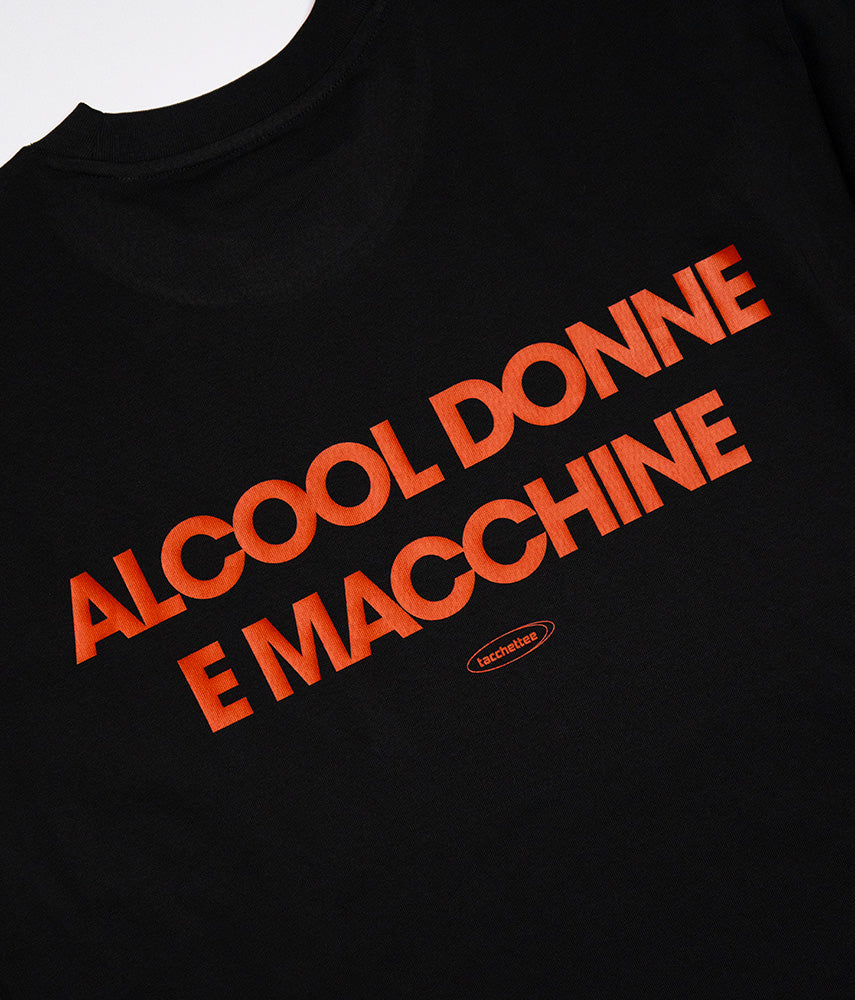 ALCOOL DONNE MACCHINE T-shirt Boxy Fit Heavyweight