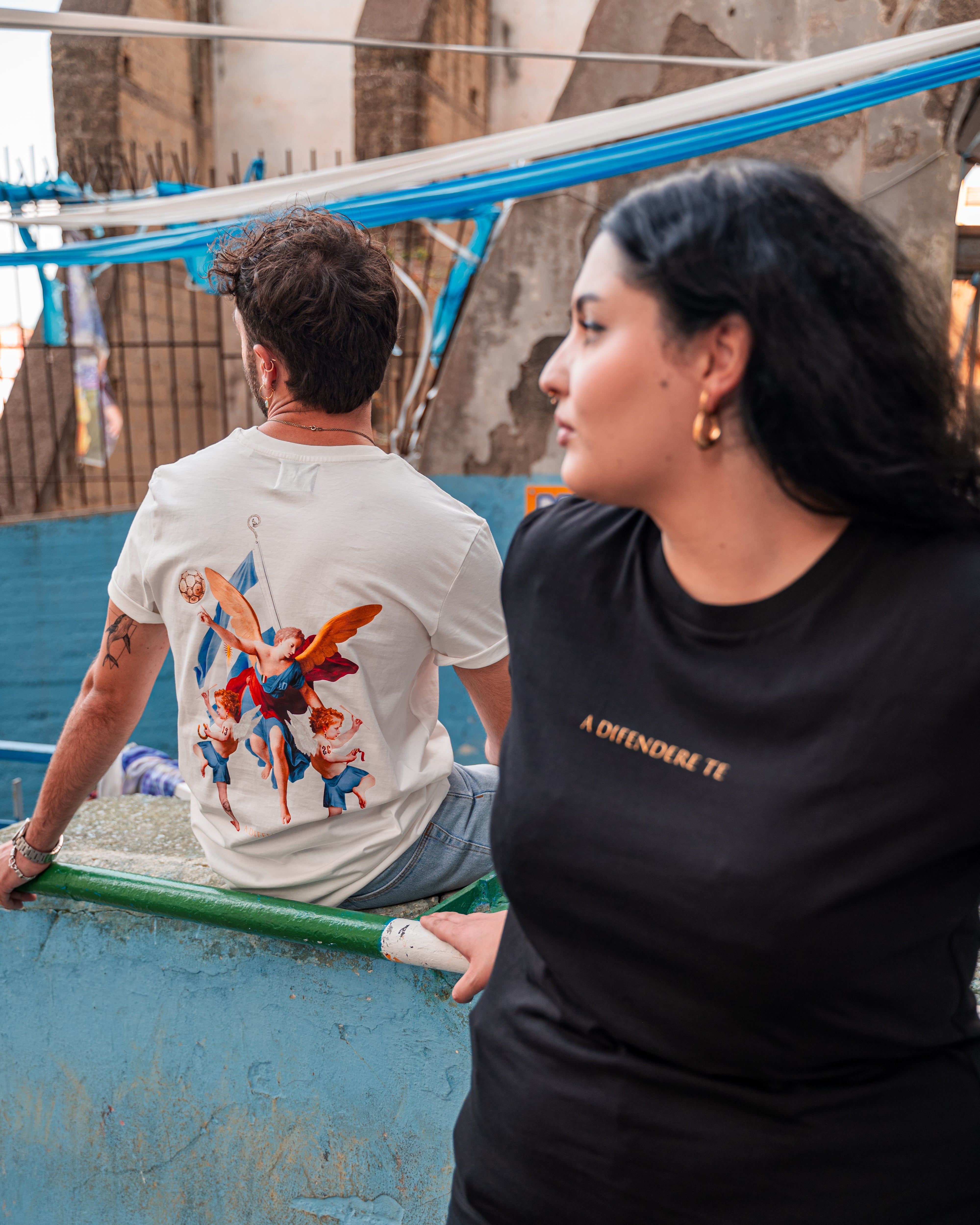 <tc>A DIFENDERE TE Printed t-shirt</tc>