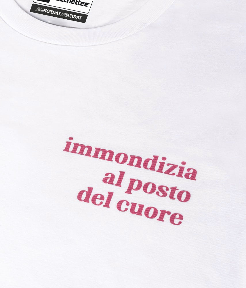 IMMONDIZIA T-shirt stampata - Tacchettee