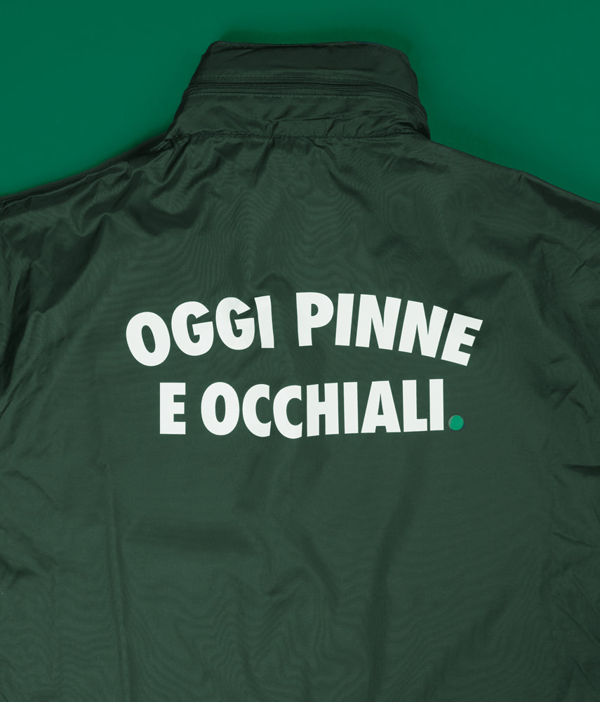 OGGI PINNE E OCCHIALI. Impermeabile antivento