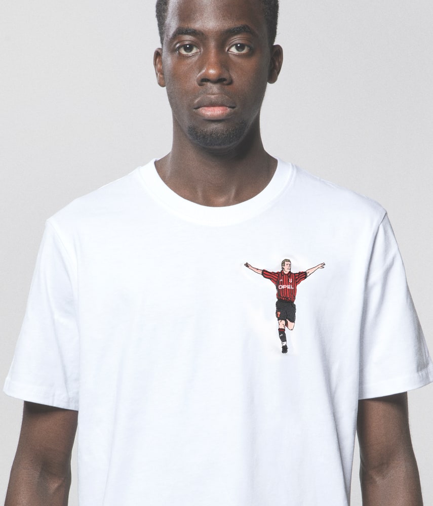 USEEGNOLO T-shirt ricamata - Tacchettee