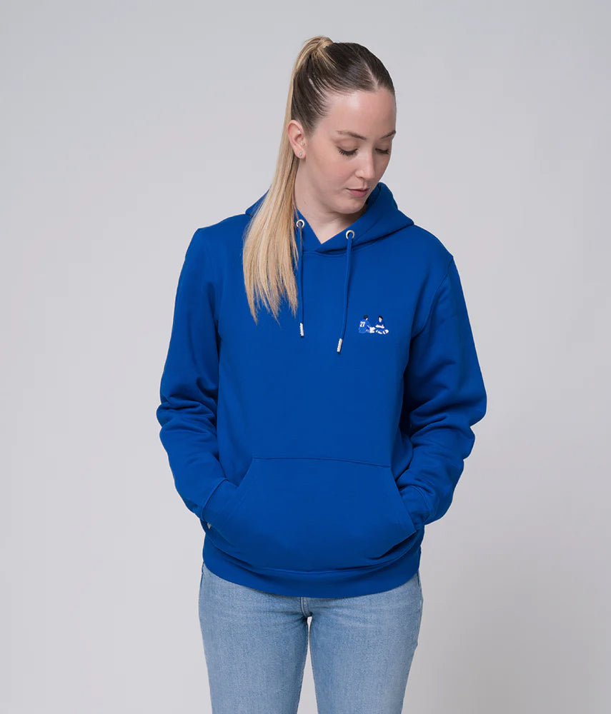 L'INTESA AZZURRA Tacchettee x Italia FIGC Embroidered hoodie