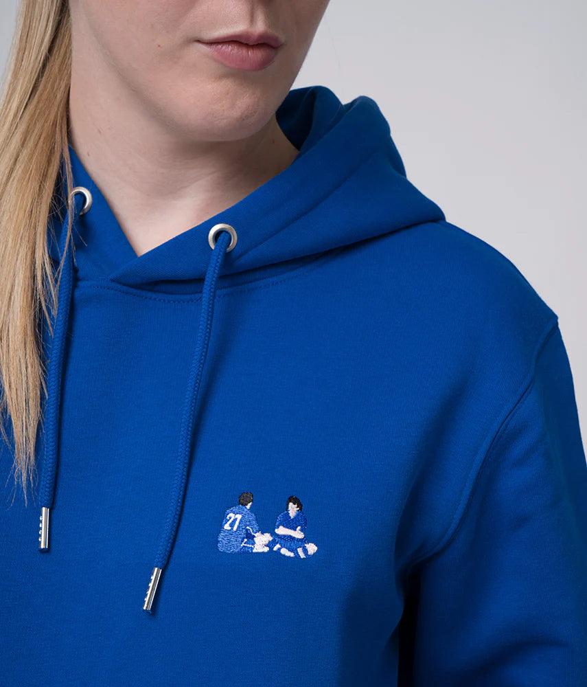 L'INTESA AZZURRA Tacchettee x Italia FIGC Embroidered hoodie