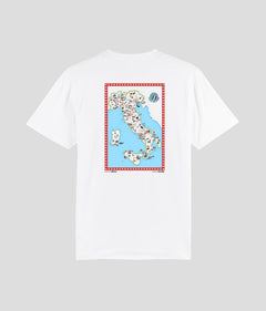 A TAVOLA COME IN CAMPO T-shirt stampata - Tacchettee