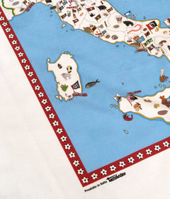 A TAVOLA COME IN CAMPO T-shirt stampata - Tacchettee