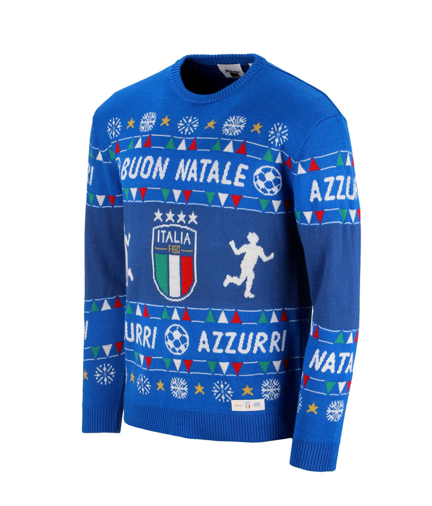 BUON NATALE FIGC Italia x Tacchettee Maglieria jaquard