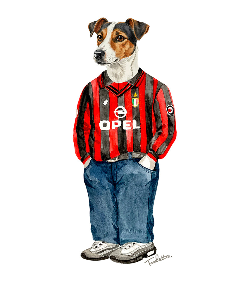 IL JACK RUSSELL Felpa cappuccio