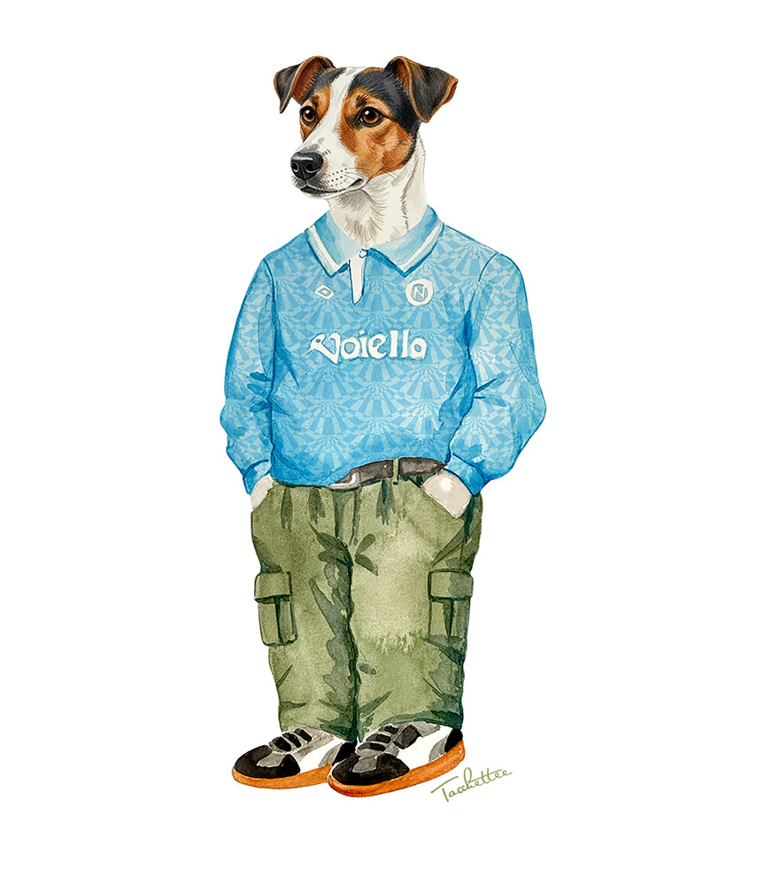 IL JACK RUSSELL Felpa cappuccio