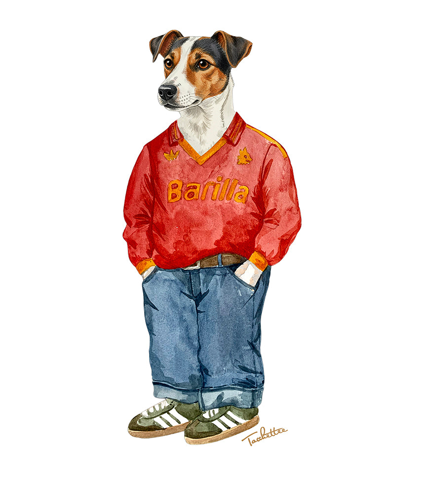 IL JACK RUSSELL Felpa cappuccio