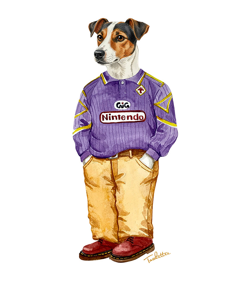 IL JACK RUSSELL Felpa cappuccio