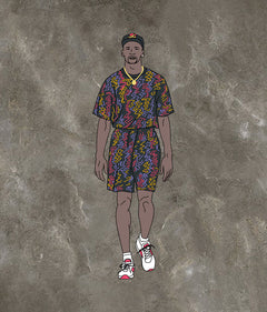 THE GOAT T-shirt stampata - Tacchettee