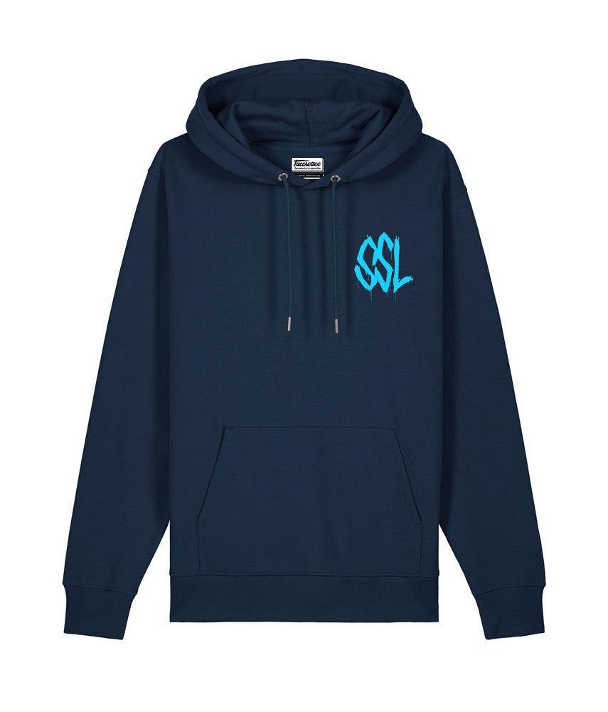 IL VOLO DELL'AQUILA CELESTE Felpa Cappuccio