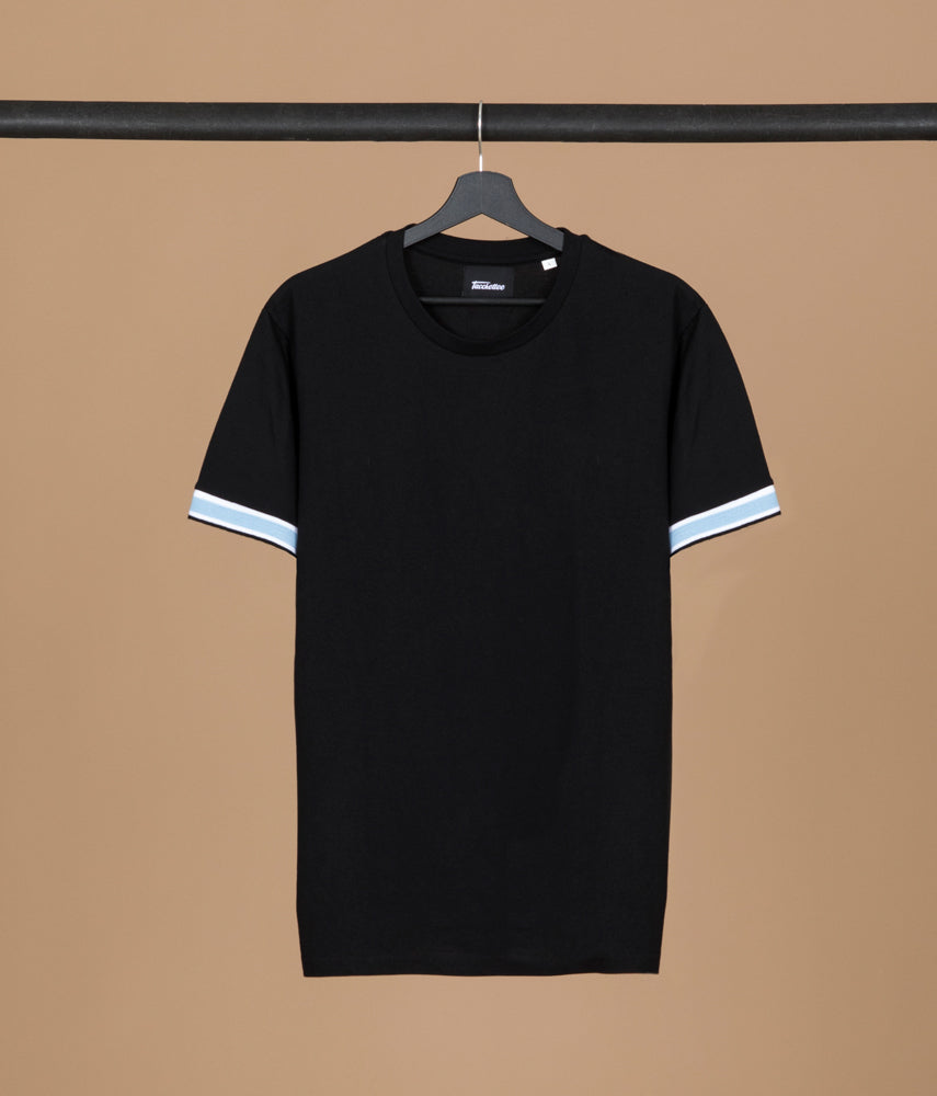 IL BIANCO E IL CELESTE Sette Sorelle T-shirt cap'n'sew