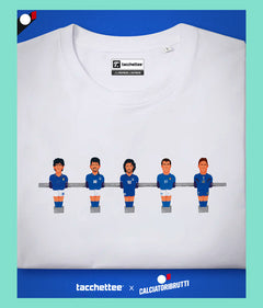 Azzurri - Tacchettee X CALCIATORIBRUTTI T-shirt stampata - Tacchettee