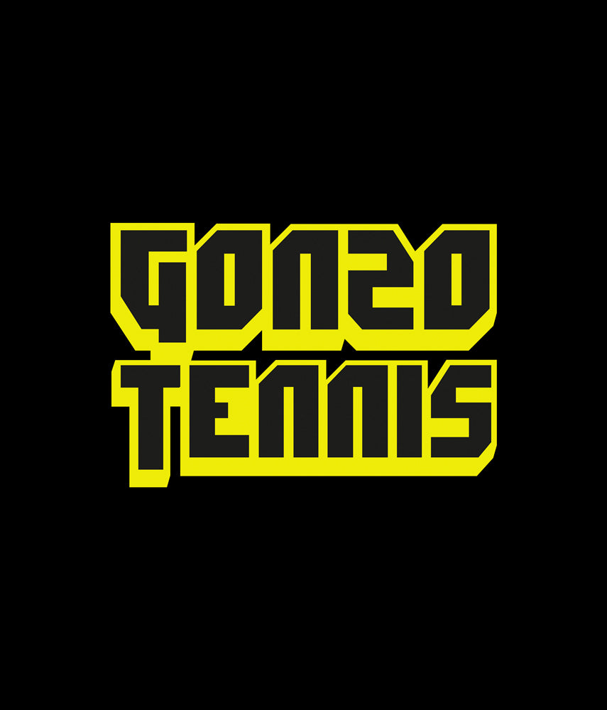 GONZO TENNIS T-shirt stampata