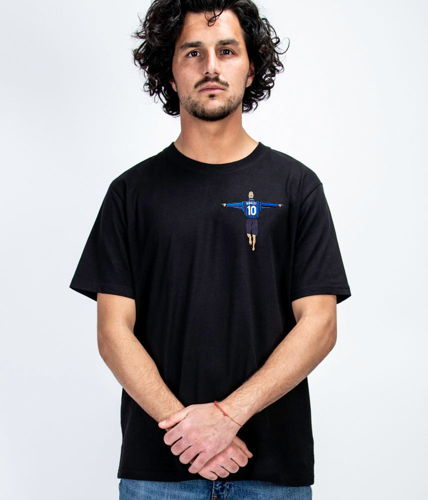 LUIS NAZAREEO T-shirt ricamata - Tacchettee